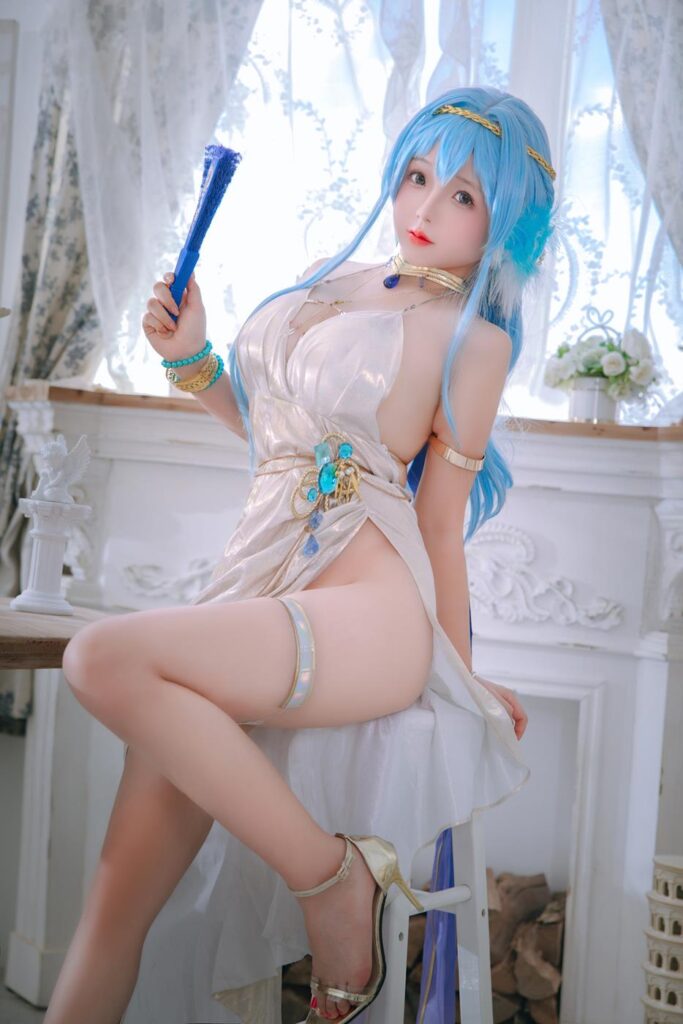 日奈娇  – 海伦礼服[21P]-Cosplay论坛-在线美图-集图萌