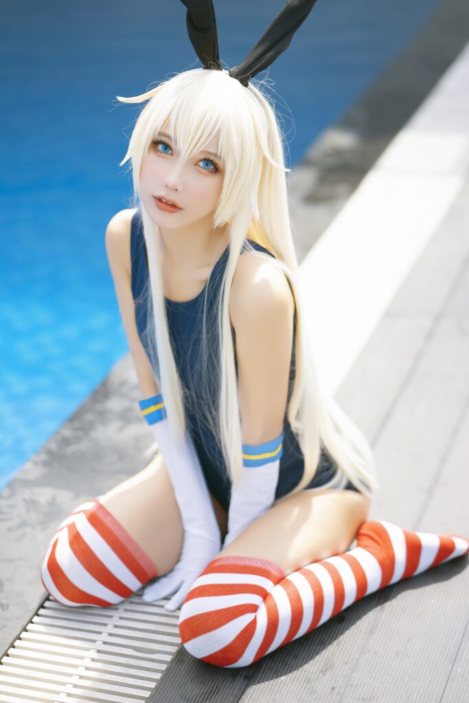 MingTao 明桃  – Shimakaze Swimsuit[31P]-Cosplay论坛-在线美图-集图萌