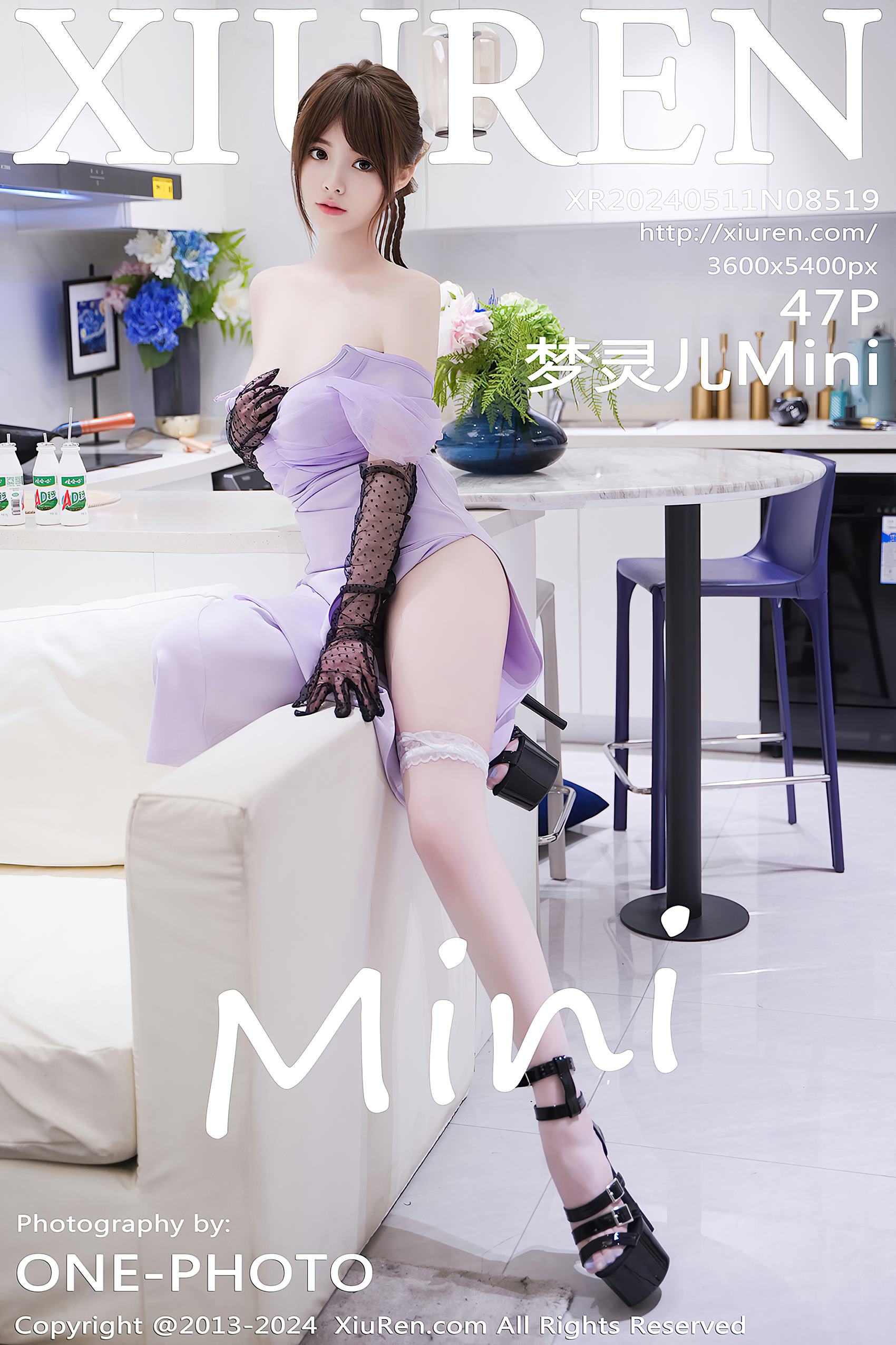 [Xiuren秀人网]2024.05.11 NO.8519 梦灵儿Mini 高腰开叉 [47+1P/373MB]-集图萌